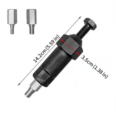 LELUMP™ Heavy-Duty Grease Fitting Cleaner – 600 PSI High-Pressure Grease Gun Unclogging Tool with M6/M8/M10 Adapters🔧