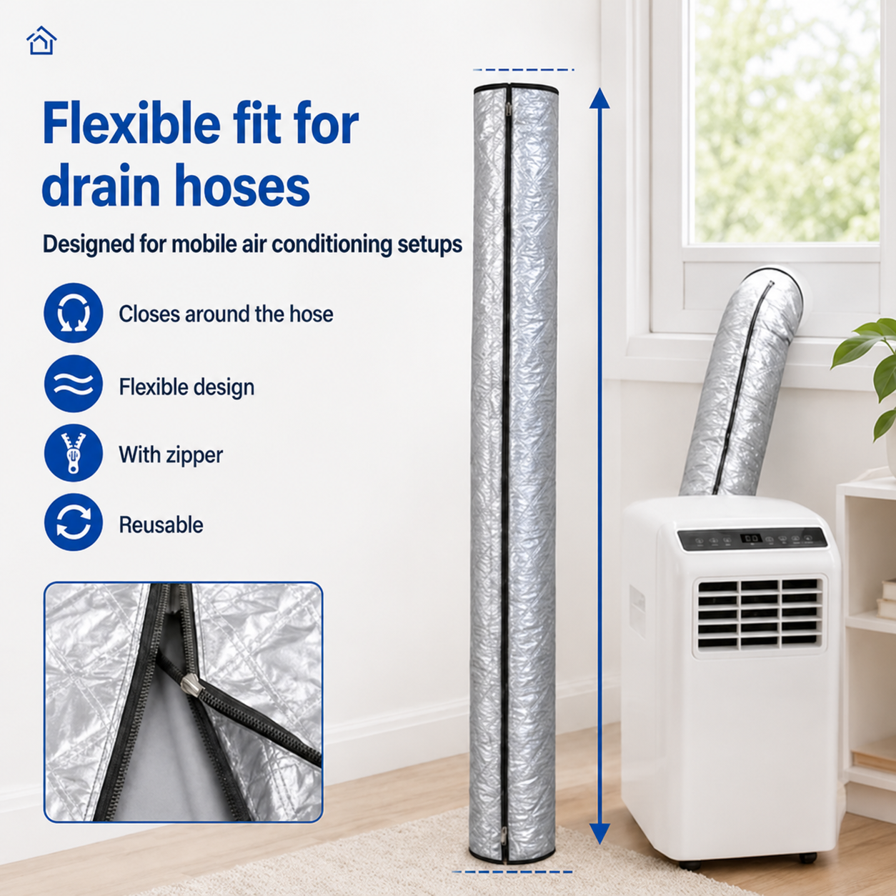 🔥AC Hose Insulation Cover: A Summer Home Essential