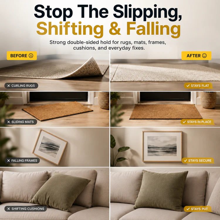 Heavy-Duty Double-Sided Cloth Tape home fixes