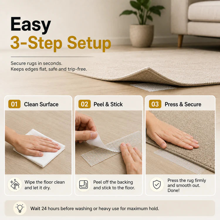 Heavy-Duty Double-Sided Cloth Tape strong hold