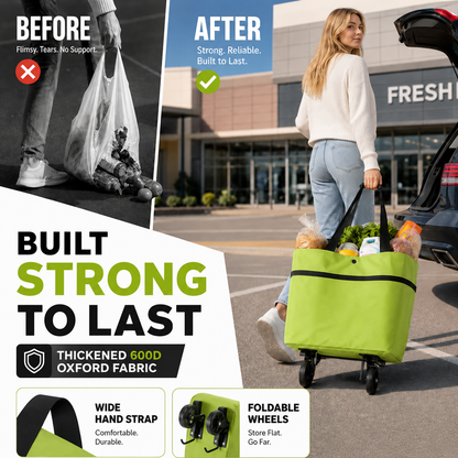 🔥HOT SALE 50% OFF🔥Foldable 2-in-1 Shopping Bag