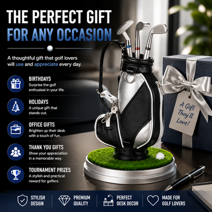 🔥50% off on the last day|⛳ Creative Golf Pen Holder with 3 Pens