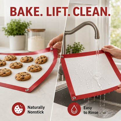 Silicone baking mat Red 23.6 x 15.8 in (60 x 40 cm)