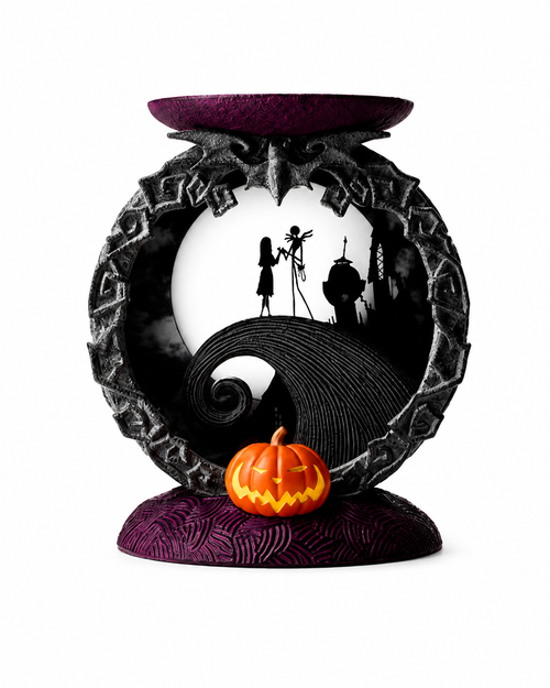 🎃 Spiral Hill Light-Up Pedestal