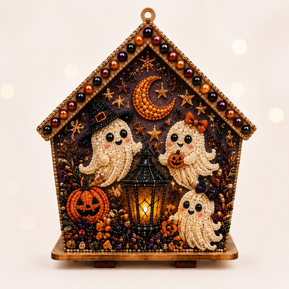 DIY Pearl Art - Moonlight Enchanted Cottage Collection