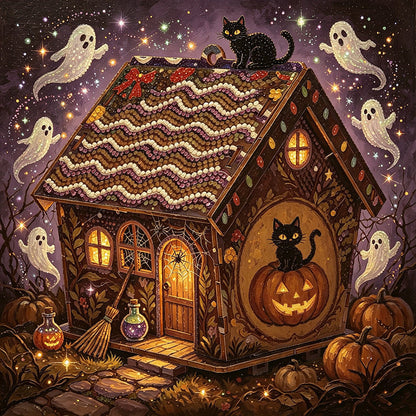 Plymagic DIY Mini House - Halloween Series