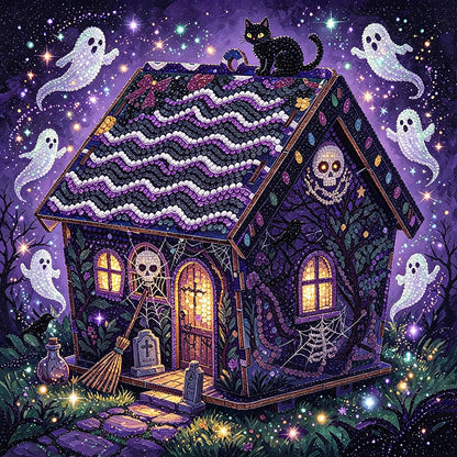 Plymagic DIY Mini House - Halloween Series