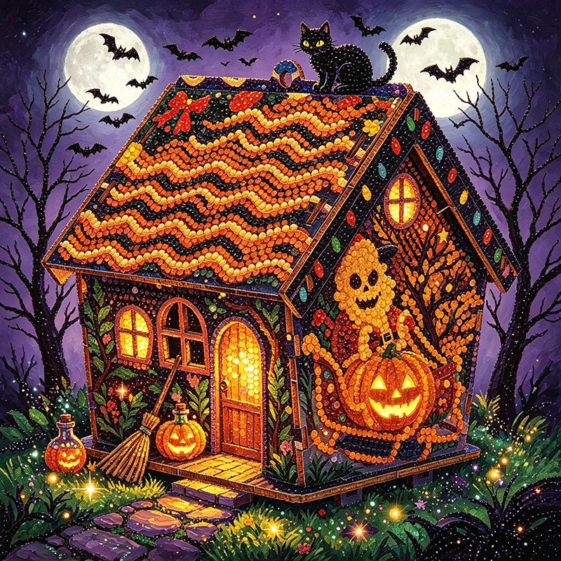 Plymagic DIY Mini House - Halloween Series