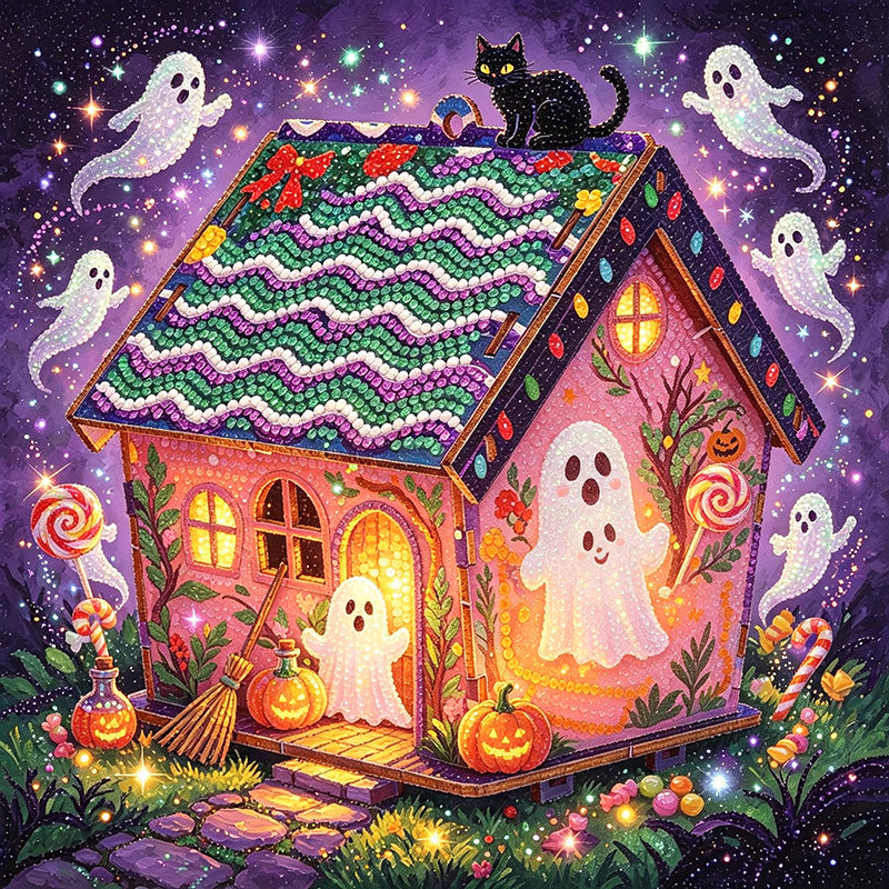 Plymagic DIY Mini House - Halloween Series