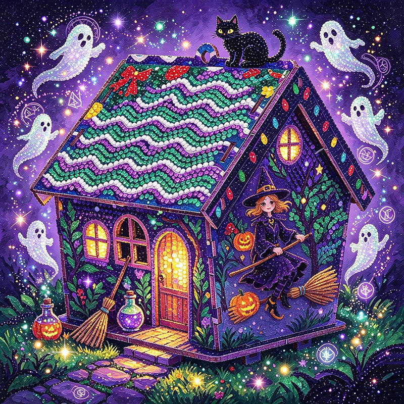 Plymagic DIY Mini House - Halloween Series