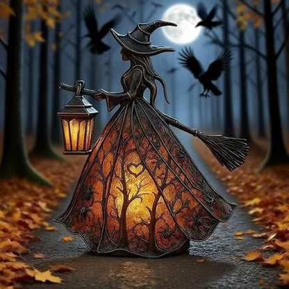 🧙‍♀️✨Halloween Witch Lamp Tabletop Decoration