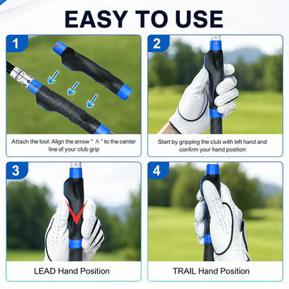Golf Grip Trainer for Better Swing Control