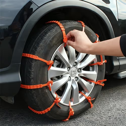 Premium Anti-Slip Snow Chain for Car Tires