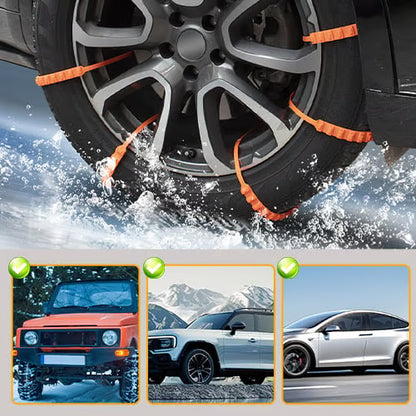 Premium Anti-Slip Snow Chain for Car Tires