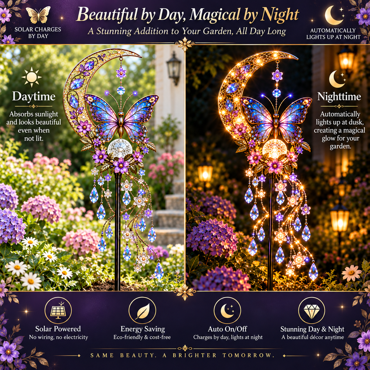 🦋Butterfly Moonlight Cascade™ A Little Moonlight Magic for Your Garden🌺
