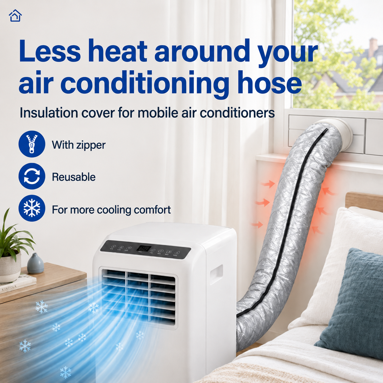 🔥AC Hose Insulation Cover: A Summer Home Essential