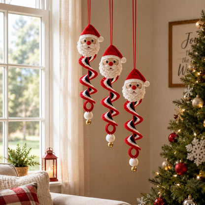 🔥Last Day 49% OFF ✨Crochet Snowman Spiral Ornament DIY Kit