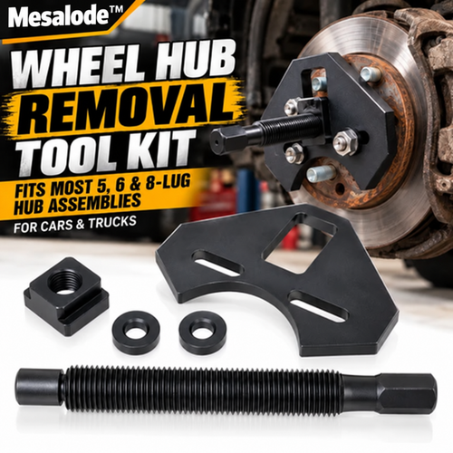 🎃Halloween Deal 50% OFF! Mesalode™ Heavy-Duty Wheel Hub Removal Tool Kit – 5, 6 & 8 Lug Hub Puller for Cars & Trucks