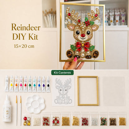 🔥 LAST DAY 49% OFF – 🎄 DIY Jeweled Christmas Tree Art Kit 💎✨