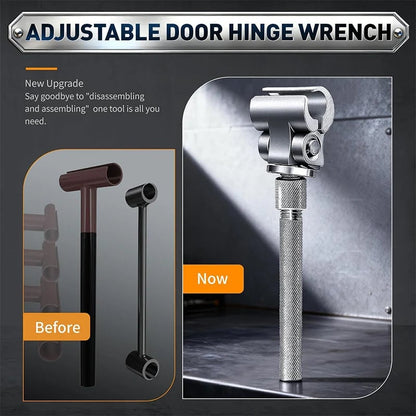 LELUMP™ Adjustable Door Hinge Wrench – Precision Alignment & Adjustment Tool