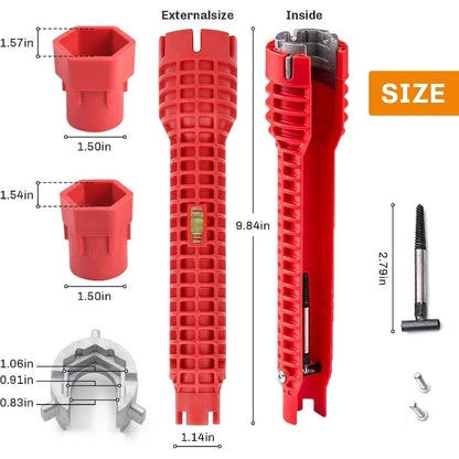 🎃Halloween Deal 50% OFF! 🔧8 in 1 Multifunctional Sink Wrench