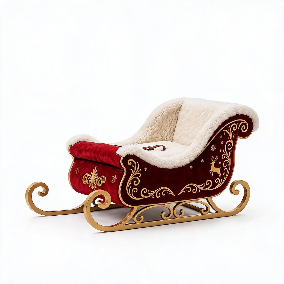 🎄 Christmas Dog Beds – Cozy Festive Sleigh & Holiday Pet Beds
