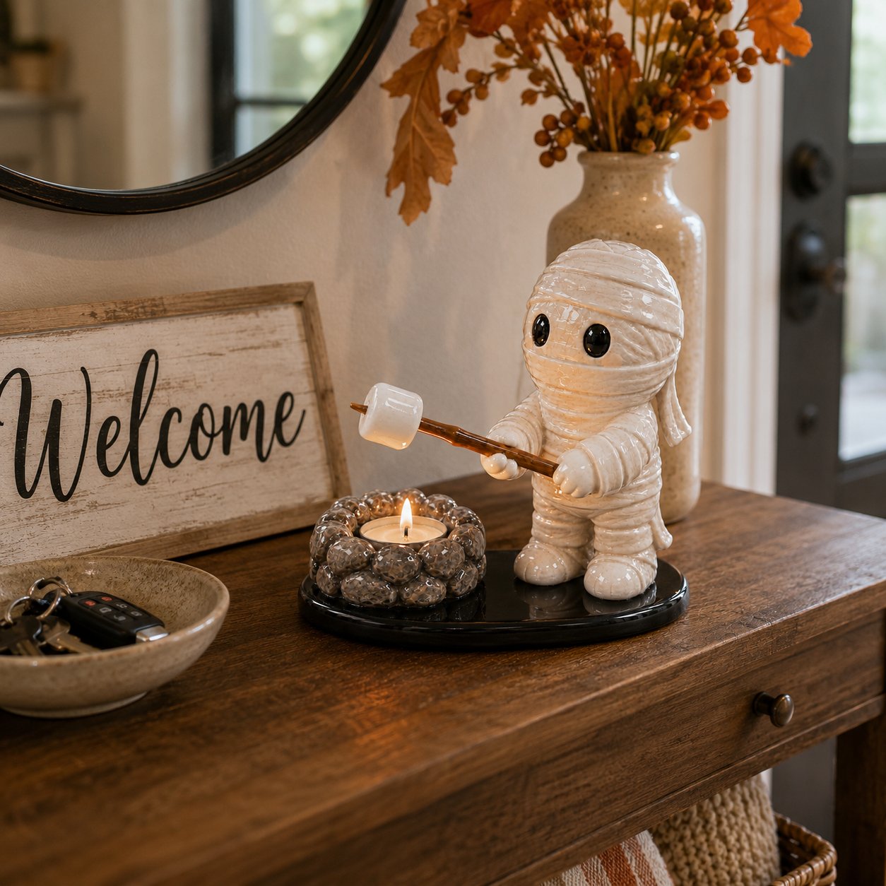 🔥LAST DAY 42% OFF💥Halloween Campfire Tealight Holder