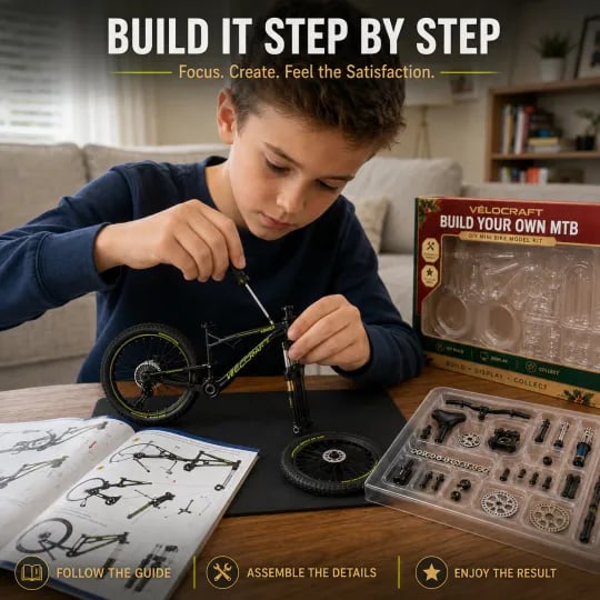 🔥LAST DAY 50% OFF - 🚲DIY Mountain Bike Model Kit – Build, Display & Collect！！！