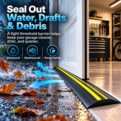 Garage Door Bottom Seal Strip,Fits All Standard Doors, Easy for DIY Homeowners