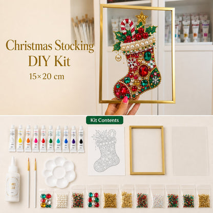 🔥 LAST DAY 49% OFF – 🎄 DIY Jeweled Christmas Tree Art Kit 💎✨