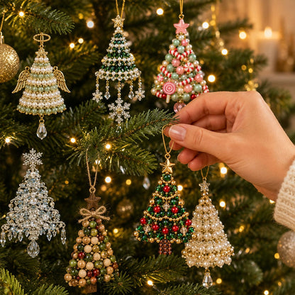 🔥 LAST DAY 49% OFF🔥DIY Christmas Tree Beaded Ornament Kit