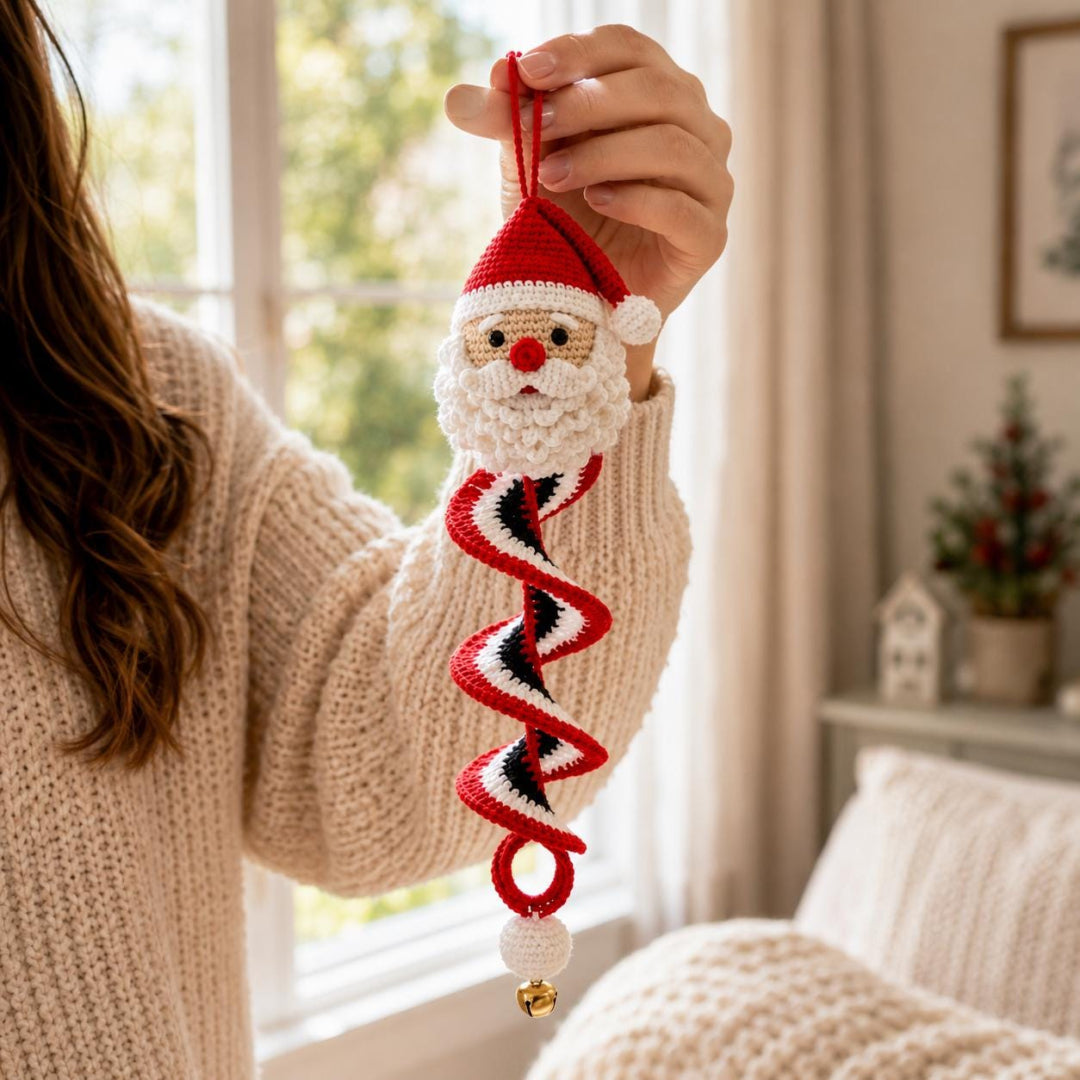 🔥Last Day 49% OFF ✨Crochet Snowman Spiral Ornament DIY Kit