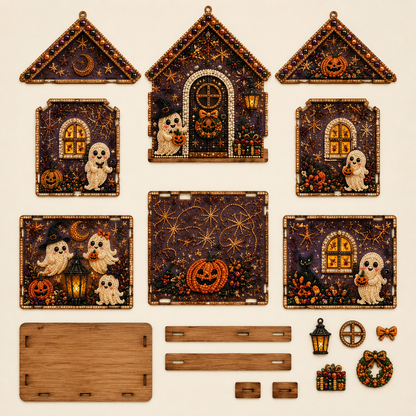 DIY Pearl Art - Moonlight Enchanted Cottage Collection
