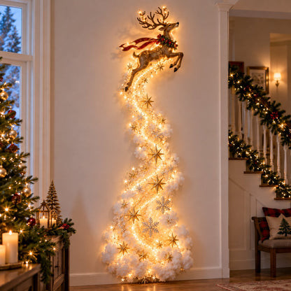 🎅 49% OFF Today Only ✨ Christmas Magic Trail Wall Light for a Festive Glow