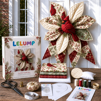🔥Last Day 50% OFF- Large Patchwork Bow Sewing Kit 💕