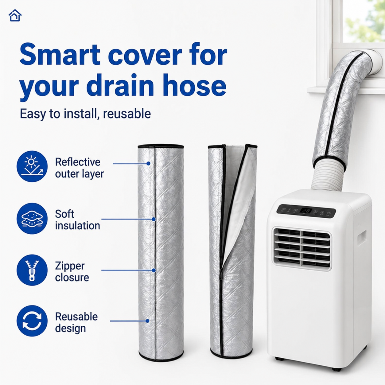 🔥AC Hose Insulation Cover: A Summer Home Essential