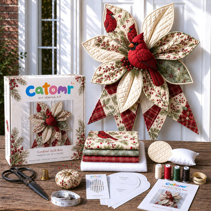 🔥Last Day 50% OFF- Large Patchwork Bow Sewing Kit 💕