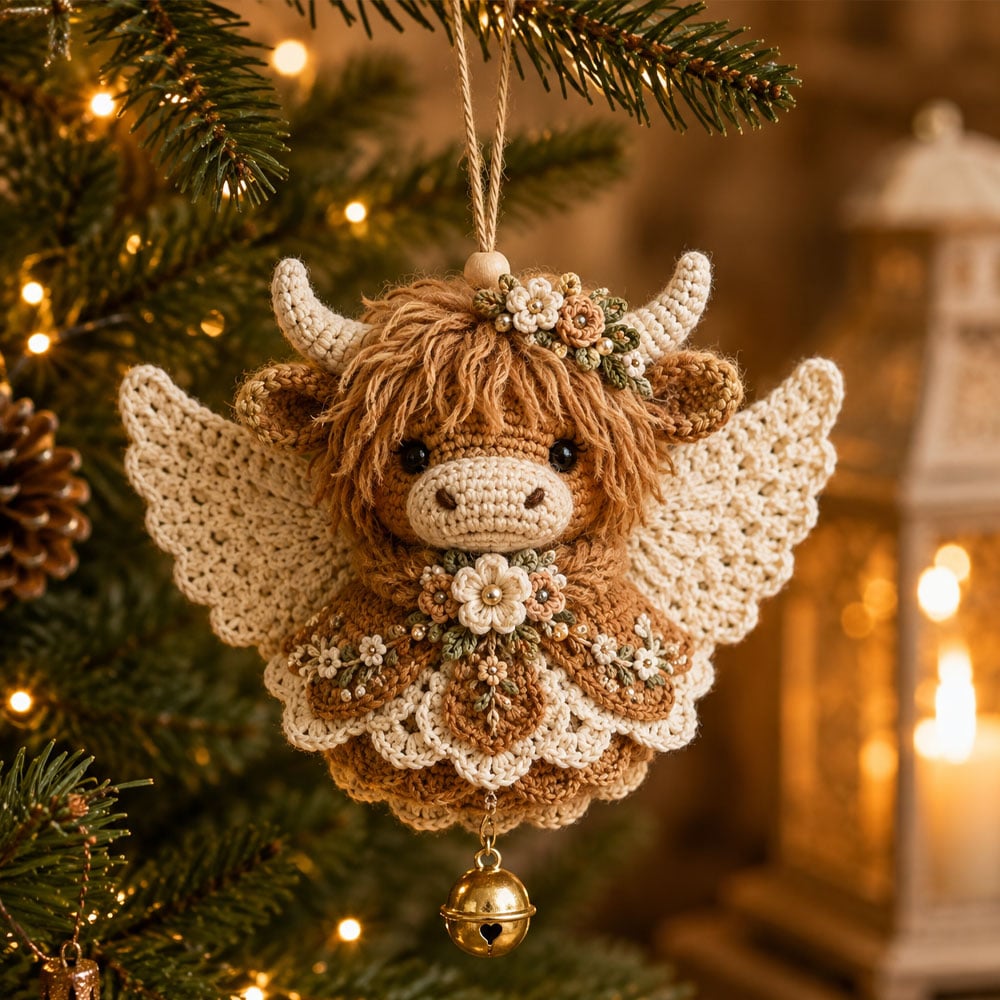 🔥Last Day49% OFF 🪽 Animal Angel Crochet Ornament DIY Kit