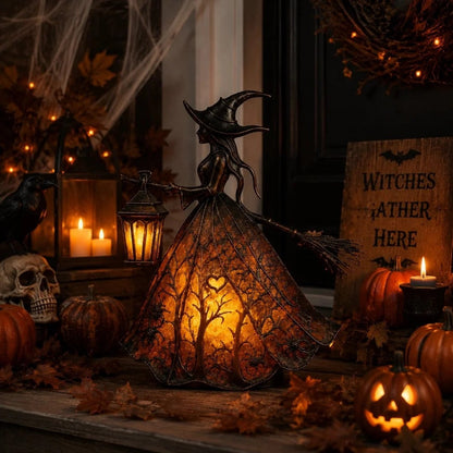 🧙‍♀️✨Halloween Witch Lamp Tabletop Decoration