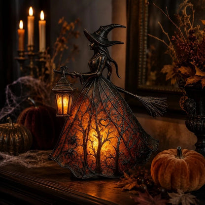 🧙‍♀️✨Halloween Witch Lamp Tabletop Decoration