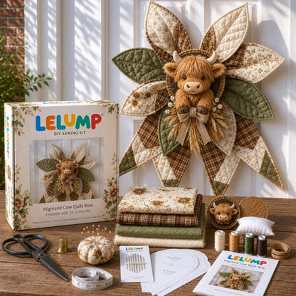 🔥Last Day 50% OFF- Large Patchwork Bow Sewing Kit 💕