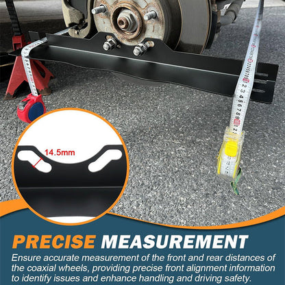 🚗 50% OFF NOW! 📏 Wheel Alignment Tool Plate – Stainless Steel, Anti-Fall Slots & Universal Fit – For Precise Toe Measurements ⚙️