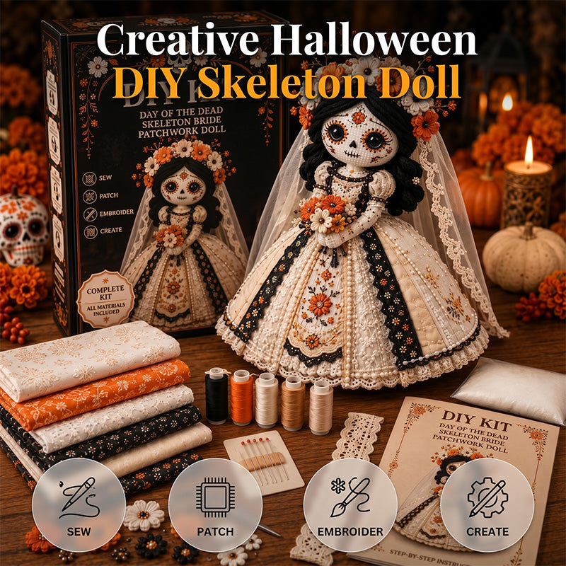 🔥 Halloween Sale 52% OFF – Spooky Craft Skeleton Kit 💀🎃