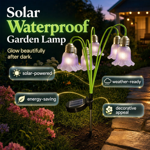 ✨ Limited-Time 50% OFF! Solar Flower Garden Lights – Auto-On Waterproof Outdoor Décor for Patios, Paths & Flower Beds