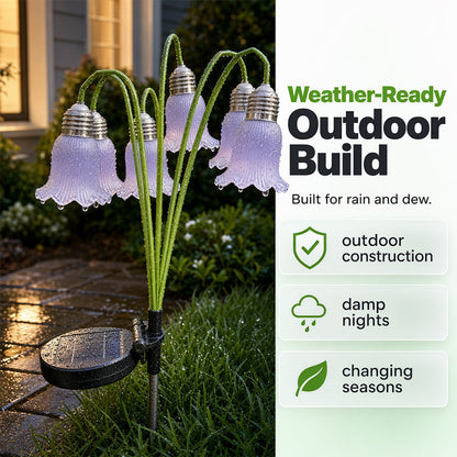 ✨ Limited-Time 50% OFF! Solar Flower Garden Lights – Auto-On Waterproof Outdoor Décor for Patios, Paths & Flower Beds
