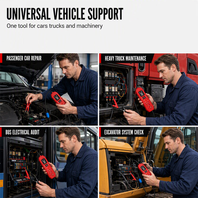 🔍 2026 Sale — Over 38,700 Sold! 🔧 Automotive Circuit Tester with Digital Display