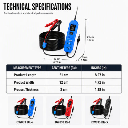 🔍 2026 Sale — Over 38,700 Sold! 🔧 Automotive Circuit Tester with Digital Display