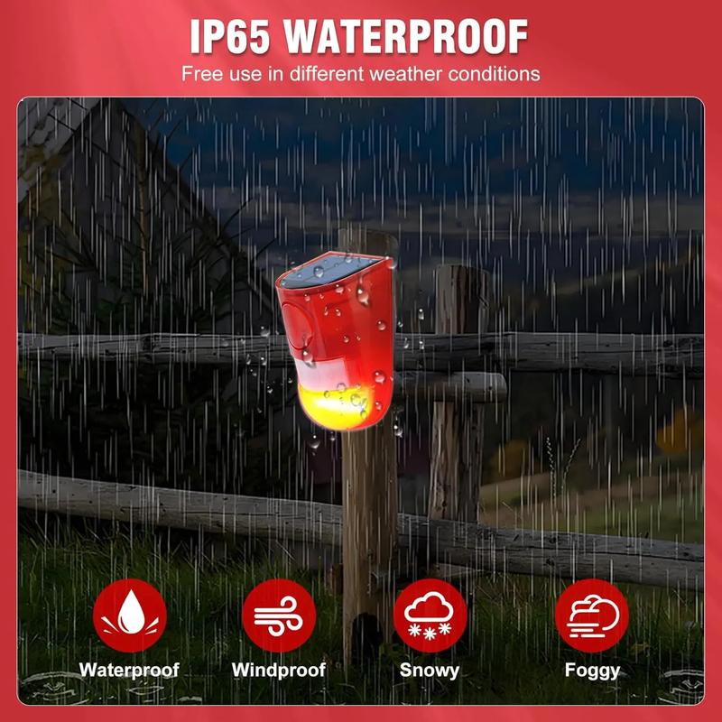 🛡️ 50% OFF NOW! ☀️ Solar Ultrasonic Animal Scarer – 110° PIR sensor, detects up to 8m – Keeps gardens safe from pests & wildlife 🌿