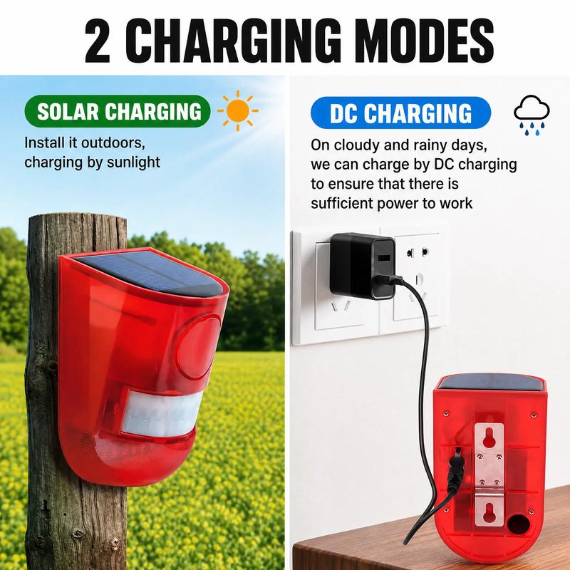 🛡️ 50% OFF NOW! ☀️ Solar Ultrasonic Animal Scarer – 110° PIR sensor, detects up to 8m – Keeps gardens safe from pests & wildlife 🌿