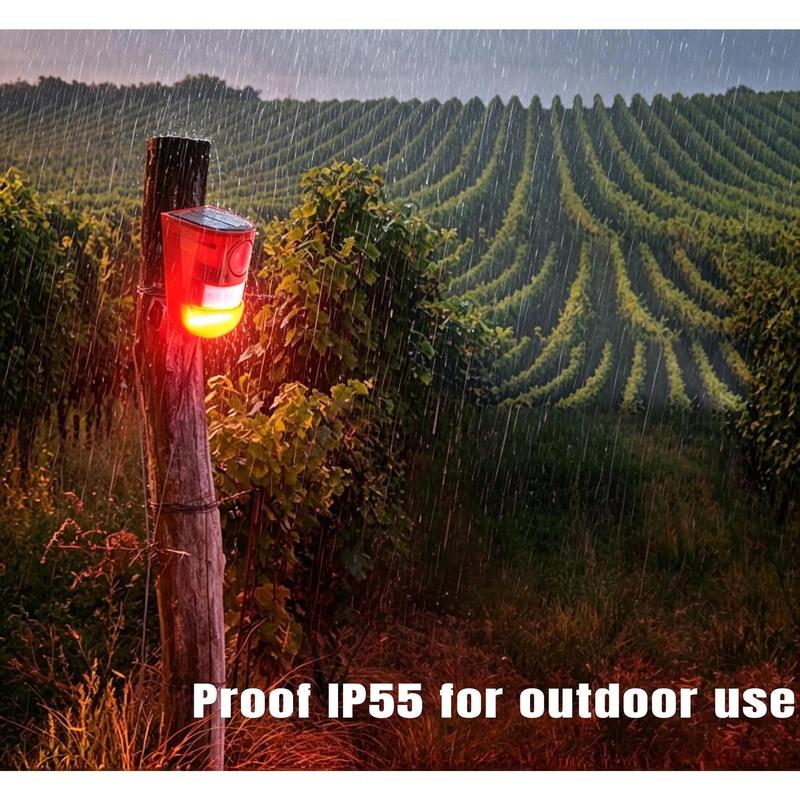 🛡️ 50% OFF NOW! ☀️ Solar Ultrasonic Animal Scarer – 110° PIR sensor, detects up to 8m – Keeps gardens safe from pests & wildlife 🌿